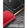 imageSUPCASE Unicorn Beetle Style Series Case for iPhone 14  iPhone 13 Premium Hybrid Protective Slim Clear Case AzureRed