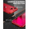 imageSUPCASE Unicorn Beetle Style Series Case for iPhone 14  iPhone 13 Premium Hybrid Protective Slim Clear Case AzureRed
