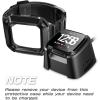 imageSUPCASE Watch Bands for Fitbit Versa ampamp Fitbit Versa Lite Unicorn Beetle Pro Protective Replacement Wristband Case Band for Fitbit Versa Black