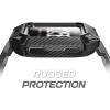 imageSUPCASE Watch Bands for Fitbit Versa ampamp Fitbit Versa Lite Unicorn Beetle Pro Protective Replacement Wristband Case Band for Fitbit Versa Black