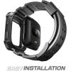 imageSUPCASE Watch Bands for Fitbit Versa ampamp Fitbit Versa Lite Unicorn Beetle Pro Protective Replacement Wristband Case Band for Fitbit Versa Black