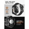 imageSUPCASE for Apple Watch 10 46mm Case with Band Unicorn Beetle Pro MilitaryGrade Protection Scratchresistant Rugged Men Cover with Adjustable Strap Band for iWatch 10 46mm Black