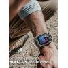 imageSUPCASE for Apple Watch 9876SE54 4544mm Case with Band Unicorn Beetle Pro AntiScratch Bumper Protector Rugged Men Cover with Adjustable Strap Band for iWatch 9876SE54 FrostBlakClear