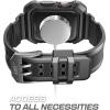 imageSUPCASE for Apple Watch 9876SE54 4544mm Case with Band Unicorn Beetle Pro AntiScratch Bumper Protector Rugged Men Cover with Adjustable Strap Band for iWatch 9876SE54 FrostBlakBlack