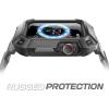 imageSUPCASE for Apple Watch 9876SE54 4544mm Case with Band Unicorn Beetle Pro AntiScratch Bumper Protector Rugged Men Cover with Adjustable Strap Band for iWatch 9876SE54 FrostBlakBlack