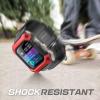 imageSUPCASE for Apple Watch 9876SE54 4544mm Case with Band Unicorn Beetle Pro AntiScratch Bumper Protector Rugged Men Cover with Adjustable Strap Band for iWatch 9876SE54 FrostBlakRed