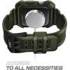 imageSUPCASE for Apple Watch 9876SE54 4544mm Case with Band Unicorn Beetle Pro AntiScratch Bumper Protector Rugged Men Cover with Adjustable Strap Band for iWatch 9876SE54 FrostBlakDarkgreen
