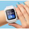 imageSUPCASE for Apple Watch 9876SE54 4544mm Case with Band Unicorn Beetle Pro AntiScratch Bumper Protector Rugged Men Cover with Adjustable Strap Band for iWatch 9876SE54 FrostBlakWhite