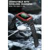 imageSUPCASE for Apple Watch Series 9 45mm Band with Case Unicorn Beetle Pro Builtin Tempered Glass Screen Protector Rugged Protective Men Cover with Adjustable Strap Band for iWatch 987 RuddyRuddy