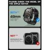 imageSUPCASE for Apple Watch Ultra 21 49mm Case with Band 202420232022 Unicorn Beetle Ore AntiScratch MilitaryGrade Protection Rugged Sport Men Bumper Case with Adjustable Strap Band BlackBlack