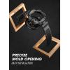 imageSUPCASE for Google Pixel Watch 41mm Case with Band Unicorn Beetle Pro MilitaryGrade Protection AntiScratch Rugged Men Cover with Adjustable Strap Band for Pixel Watch 321 41mm Black