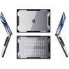 imageSUPCASE for MacBook Air 13 Inch Case 20252022 Unicorn Beetle M4 A3240  M3 A3113  M2 A2681 Heavy Duty Rugged Shockproof Hard Shell Anti Scratch Protective Cover for MacBook Air 136quot BlackBlack