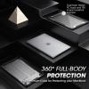 imageSUPCASE for MacBook Air 13 Inch Case 20252022 Unicorn Beetle M4 A3240  M3 A3113  M2 A2681 Heavy Duty Rugged Shockproof Hard Shell Anti Scratch Protective Cover for MacBook Air 136quot BlackBlack