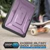imageSUPCASE for iPad 97 Inch Case 6th5th Generation Unicorn Beetle Pro Builtin Screen Protector ampamp Stand Heavy Duty Full Body Shockproof Rugged Protective Case for iPad 97quot 20182017 BlackPurple