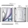 imageSUPCASE for iPad Air 13 Inch Case M3M2 20252024 with Pencil Holder Unicorn Beetle Pro Builtin Screen Protector ampamp Stand MilitaryGrade Protection Rugged Cover for iPad Air 13 Inch WhiteWhite