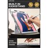 imageSUPCASE for iPad Air 13 Inch Case M3M2 20252024 with Pencil Holder Unicorn Beetle Pro Builtin Screen Protector ampamp Stand MilitaryGrade Protection Rugged Cover for iPad Air 13 Inch WhiteWhite