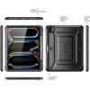 imageSUPCASE for iPad Pro 13 Inch Case M4 2024 7th Generation with Pencil Holder Unicorn Beetle Pro Builtin Screen Protector ampamp Stand FullBody Rugged Cover for iPad Pro 13 Inch M4 2024 7th GenArcticBlack