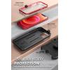 imageSUPCASE for iPhone 12 Case  iPhone 12 Pro Case with Screen Protector Unicorn Beetle Pro Builtin Stand ampamp BeltClip FullBody Rugged Protective Phone Case for iPhone 12  12 Pro 61quot BlackMetallic Red
