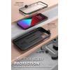 imageSUPCASE for iPhone 12 Case  iPhone 12 Pro Case with Screen Protector Unicorn Beetle Pro Builtin Stand ampamp BeltClip FullBody Rugged Protective Phone Case for iPhone 12  12 Pro 61quot BlackBlack