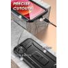 imageSUPCASE for iPhone 13 Case with Stand ampamp BeltClip Unicorn Beetle Pro Builtin Screen Protector MilitaryGrade Drop Protection Heavy Duty Rugged Kickstand Phone Case for iPhone 13 CeruleanBlack