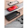 imageSUPCASE for iPhone 13 Case with Stand ampamp BeltClip Unicorn Beetle Pro Builtin Screen Protector MilitaryGrade Drop Protection Heavy Duty Rugged Kickstand Phone Case for iPhone 13 CeruleanBlack