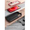 imageSUPCASE for iPhone 13 Pro Case with Stand ampamp BeltClip Unicorn Beetle Pro Builtin Screen Protector MilitaryGrade Protection Heavy Duty Rugged Kickstand Phone Case BlackRed