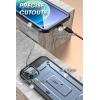 imageSUPCASE for iPhone 13 Pro Case with Stand ampamp BeltClip Unicorn Beetle Pro Builtin Screen Protector MilitaryGrade Protection Heavy Duty Rugged Kickstand Phone Case BlackCerulean