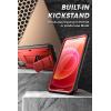 imageSUPCASE for iPhone 13 Pro Case with Stand ampamp BeltClip Unicorn Beetle Pro Builtin Screen Protector MilitaryGrade Protection Heavy Duty Rugged Kickstand Phone Case BlackRed