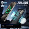imageSUPCASE for iPhone 16e15 Case with Stand Unicorn Beetle Mag XT Compatible with MagSafe Builtin Camera Cover Stand Heavy Duty Magnetic Phone Case for iPhone 14iPhone 13 BlackTiGray