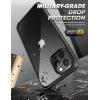 imageSupCase 360 Degree Case for iPhone 13 Pro 61 Inch Hard Plastic Mobile Phone Case Bumper Case Shockproof Protective Cover Edge Pro with Screen Protector 2021 Editionblack