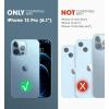imageSupCase 360 Degree Case for iPhone 13 Pro 61 Inch Hard Plastic Mobile Phone Case Bumper Case Shockproof Protective Cover Edge Pro with Screen Protector 2021 EditionCerulean