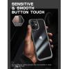 imageSupCase Unicorn Beetle Style Series Case Designed for iPhone 12 2020  iPhone 12 Pro 2020 61 Inch Premium Hybrid Protective Clear Case BlackBlack