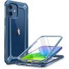 imageSUPCASE Unicorn Beetle EXO Pro Series Case for iPhone 12 Mini 2020 Release 54 Inch with Builtin Screen Protector Premium Hybrid Protective Clear Bumper Case BlackBlue