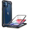imageSUPCASE Unicorn Beetle EXO Pro Series Case for iPhone 12 Mini 2020 Release 54 Inch with Builtin Screen Protector Premium Hybrid Protective Clear Bumper Case BlackBlack