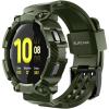 imageSUPCASE Unicorn Beetle Pro Series Case for Galaxy Watch 4 44mm 2021 Release Rugged Protective Case with Strap BandsDark Green