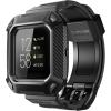imageSUPCASE Unicorn Beetle Pro Watch Bands for Fitbit Versa 2 Protective Replacement Wristband Case Band for Fitbit Versa 2 BlackBlack