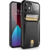 imageSUPCASE Unicorn Beetle Vault Series Case Designed for iPhone 12 Mini 2020 Release 54 Inch Slim Protective Wallet Case with Builtin Card Holder Black
