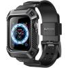 imageSUPCASE for Apple Watch 9876SE54 4544mm Case with Band Unicorn Beetle Pro AntiScratch Bumper Protector Rugged Men Cover with Adjustable Strap Band for iWatch 9876SE54 FrostBlakBlack