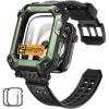 imageSUPCASE for Apple Watch Series 9 45mm Band with Case Unicorn Beetle Pro Builtin Tempered Glass Screen Protector Rugged Protective Men Cover with Adjustable Strap Band for iWatch 987 RuddyGuldan