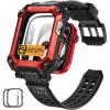 imageSUPCASE for Apple Watch Series 9 45mm Band with Case Unicorn Beetle Pro Builtin Tempered Glass Screen Protector Rugged Protective Men Cover with Adjustable Strap Band for iWatch 987 RuddyRuddy