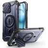 imageSUPCASE for iPhone 16e15 Case with Stand Unicorn Beetle Mag XT Compatible with MagSafe Builtin Camera Cover Stand Heavy Duty Magnetic Phone Case for iPhone 14iPhone 13 BlackMountain