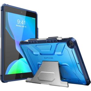 imageSUPCASE UB Series Designed for iPad 102 201920202021 iPad Air 3 Case 105 Inch with Builtin Apple Pencil Holder Full Body Rugged Protective Case for iPad 9th8th7th Generation Blue