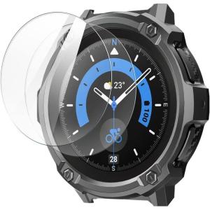 imageSUPCASE Unicorn Beetle Case Designed for Galaxy Watch 5 Pro 45mm 2022 Rugged Protective Case with 2 Pack Screen Protector BlackBlack