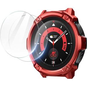 imageSUPCASE Unicorn Beetle Case Designed for Galaxy Watch 5 Pro 45mm 2022 Rugged Protective Case with 2 Pack Screen Protector BlackRuddy