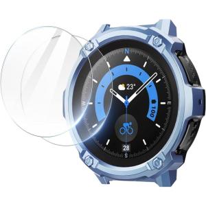 imageSUPCASE Unicorn Beetle Case Designed for Galaxy Watch 5 Pro 45mm 2022 Rugged Protective Case with 2 Pack Screen Protector BlackTilt