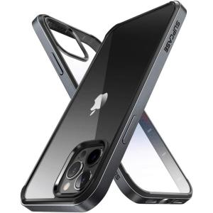 imageSUPCASE Unicorn Beetle Edge Series Case Designed for iPhone 12 Pro Max 2020 Release 67 Inch Slim Frame Case with TPU Inner Bumper ampamp Transparent Back Black