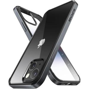 imageSUPCASE Unicorn Beetle Edge Series Case for iPhone 13 2021 Release 61 Inch Slim Frame Clear Case with TPU Inner Bumper ampamp Transparent Back BlackBlack
