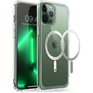 imageSUPCASE Unicorn Beetle Mag Series Case for iPhone 13 Pro 2021 Release 61 Inch Premium Hybrid Protective Clear Case Compatible with MagSafe AzureClear