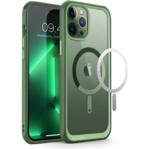 imageSUPCASE Unicorn Beetle Mag Series Case for iPhone 13 Pro 2021 Release 61 Inch Premium Hybrid Protective Clear Case Compatible with MagSafe AzureGreen