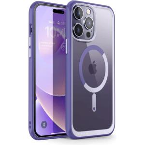 imageSUPCASE Unicorn Beetle Mag Series Case for iPhone 13 Pro 2021 Release 61 Inch Premium Hybrid Protective Clear Case Compatible with MagSafe AzureMauve